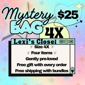 Plus Size Clothing Mystery Bag Size 4X